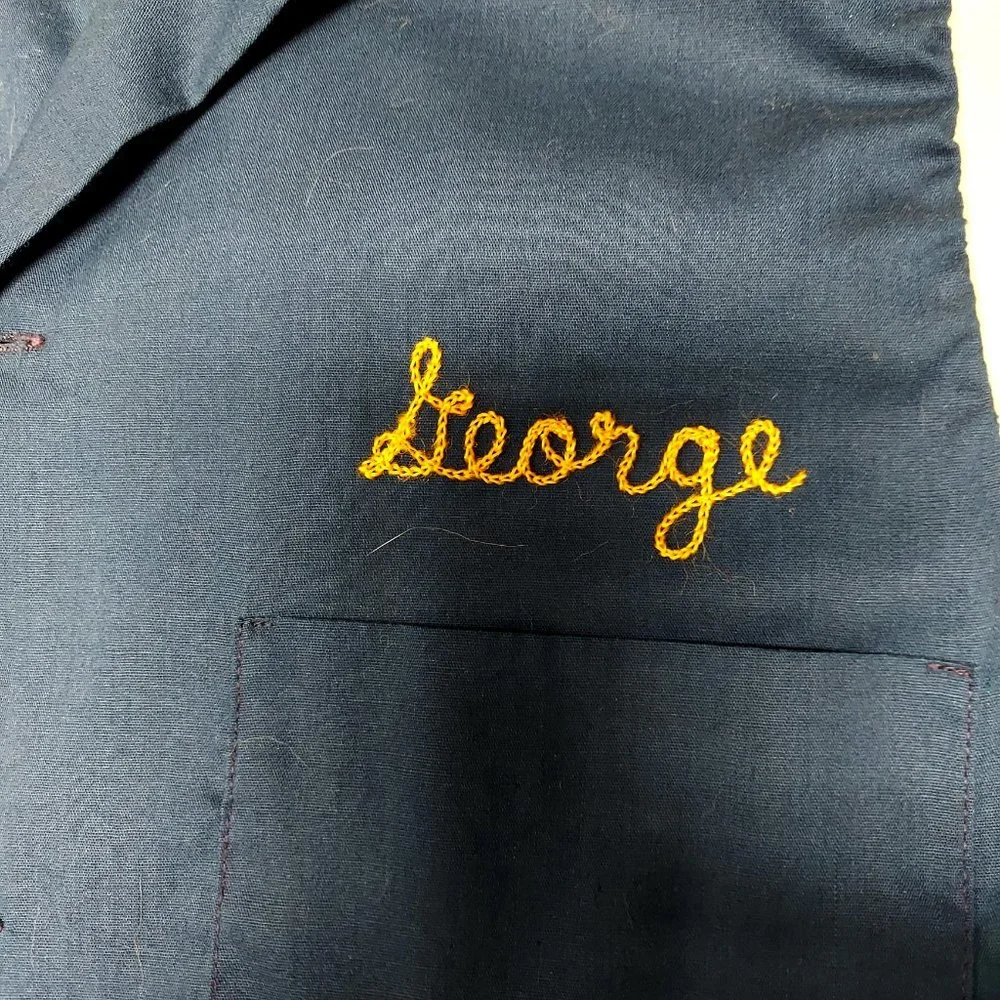 FREE SHIPPING Mid 1970's Vintage Bowling Shirt - Picture 4 of 4